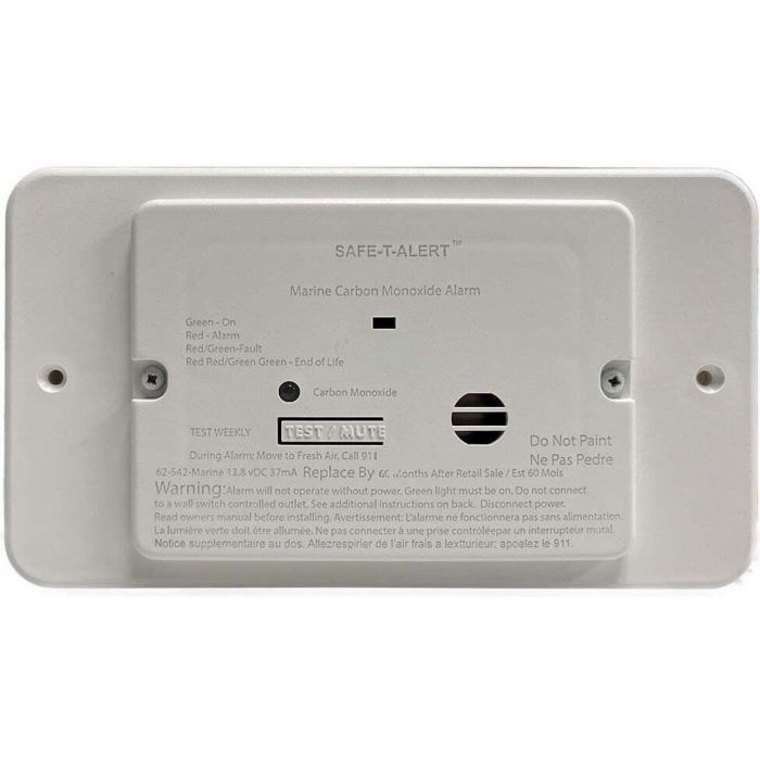 MTI Industries Safe-T-Alert 62 Series Marine Carbon Monoxide Alarm ...