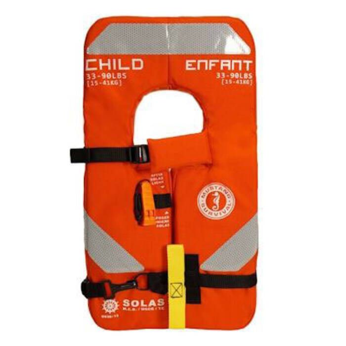 Image of : Mustang Survival Child 4-One Solas Life Jacket/PFD - MV8035-2-0-227 