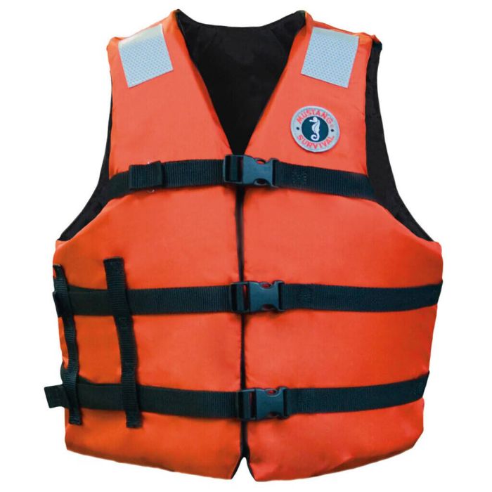 Mustang Survival Classic Industrial Life Jacket/PFD - MV3104T1-2-0-216 ...