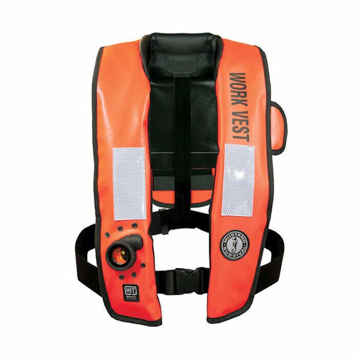 Image of : Mustang Survival HIT Commercial/Work Vest Inflatable Life Jacket/PFD - MD3188 