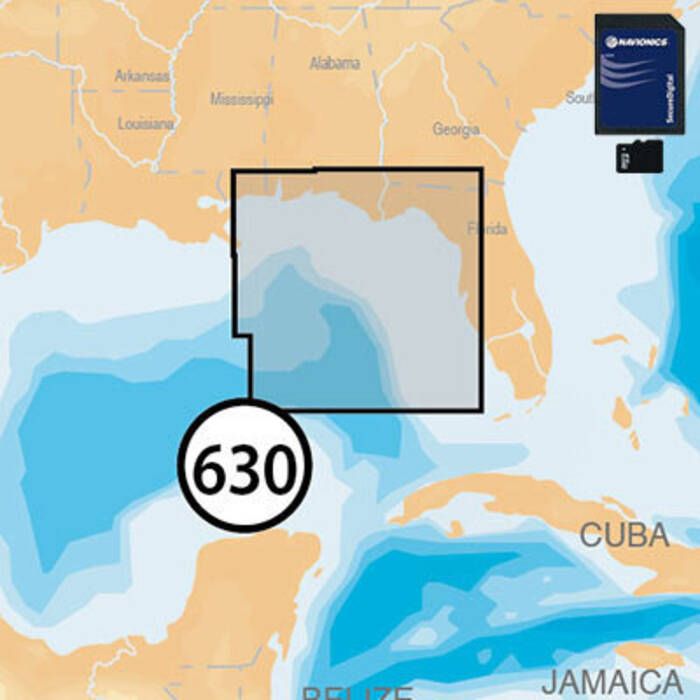 Image of : Navionics US Coastal and Bahamas Platinum+ XL Electronic Navigation Chart