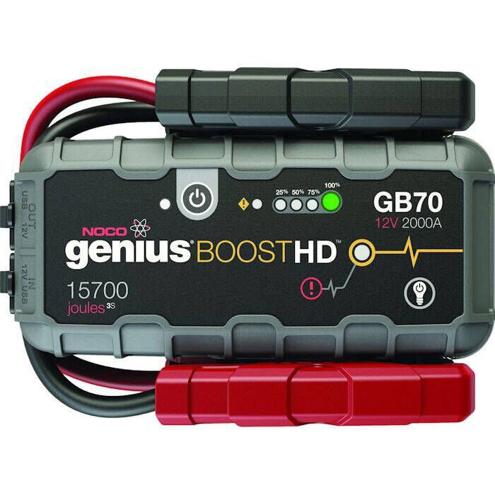 Image of : NOCO Genius GB70 Boost Plus 2000A UltraSafe Lithium Jump Starter 