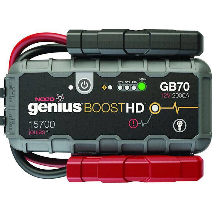 NOCO Genius GB70 Boost Plus 2000A UltraSafe Lithium Jump Starter