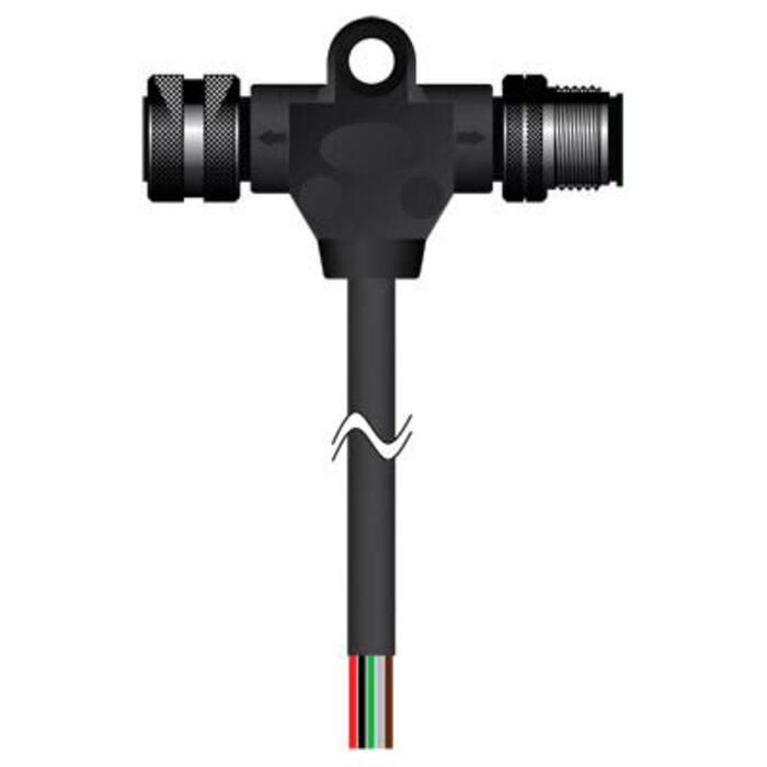 Image of : Oceanic Systems NMEA2000 Micro Network Connectors - Power Tee Dual Feed - 3832 