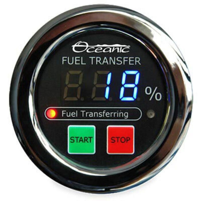 Image of : Oceanic Systems Panel-Mounted Fuel Transfer Gauge - 3350-FTC 