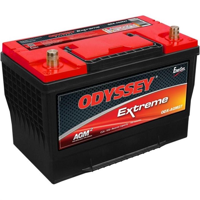Image of : Odyssey Marine Dual Purpose Extreme Battery - Group 27 - ODX-AGM27M 