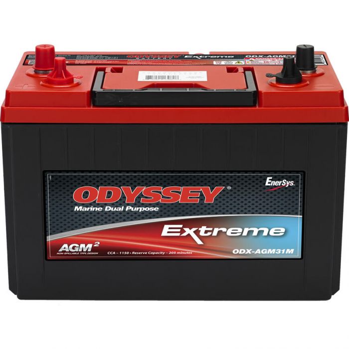Image of : Odyssey Marine Dual Purpose Extreme Battery - Group 31 - ODX-AGM31M 