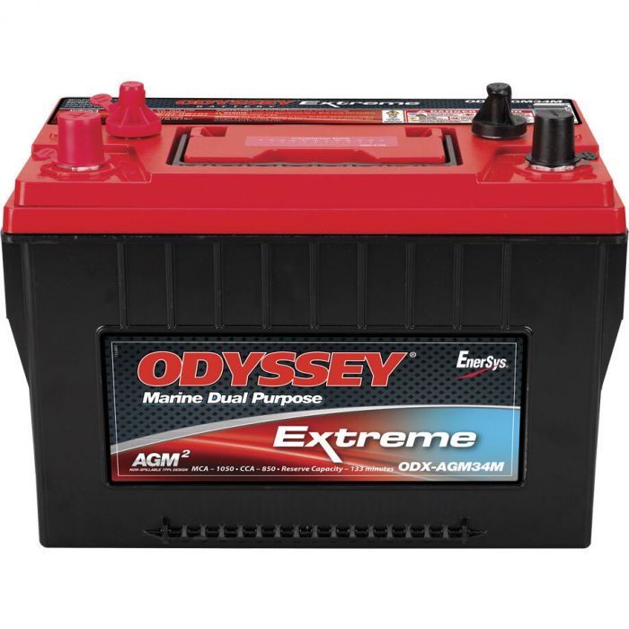 Image of : Odyssey Marine Dual Purpose Extreme Battery - Group 34 - ODX-AGM34M 