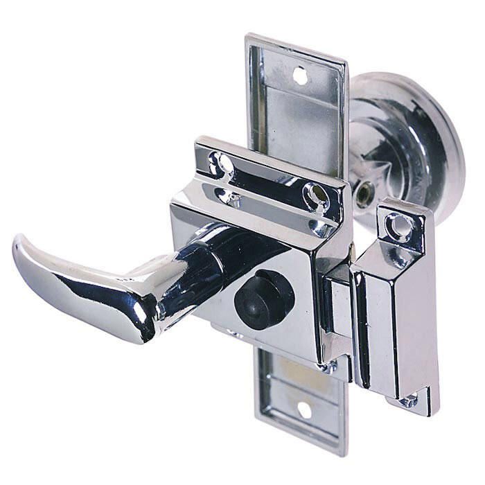  Perko 1280DP0CHR Flush Cup Rim Latch Set : Tools & Home  Improvement