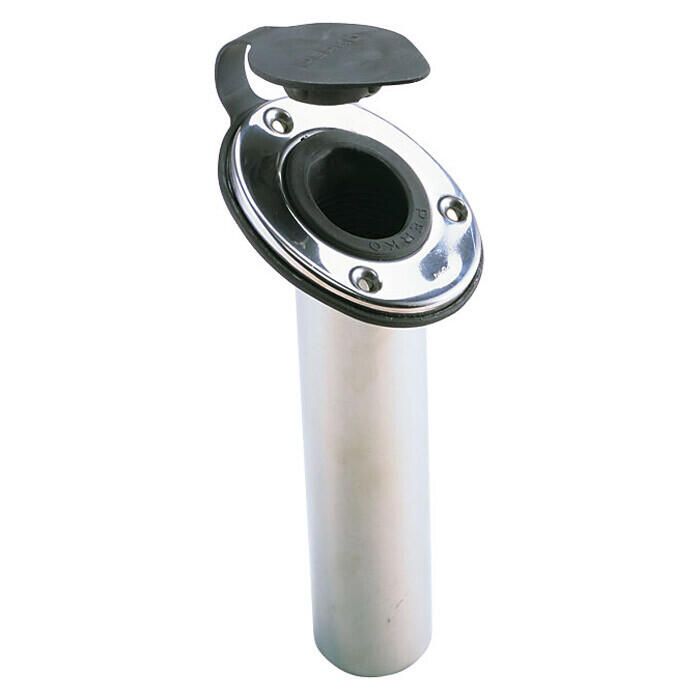 Image of : Perko Stainless Steel Rod Holder with Cap - 0452DP0STS 