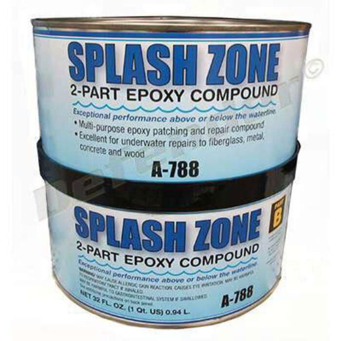 Image of : Pettit Splash Zone Epoxy Repair Compound - 1/2 Gal - 84788/8478918 
