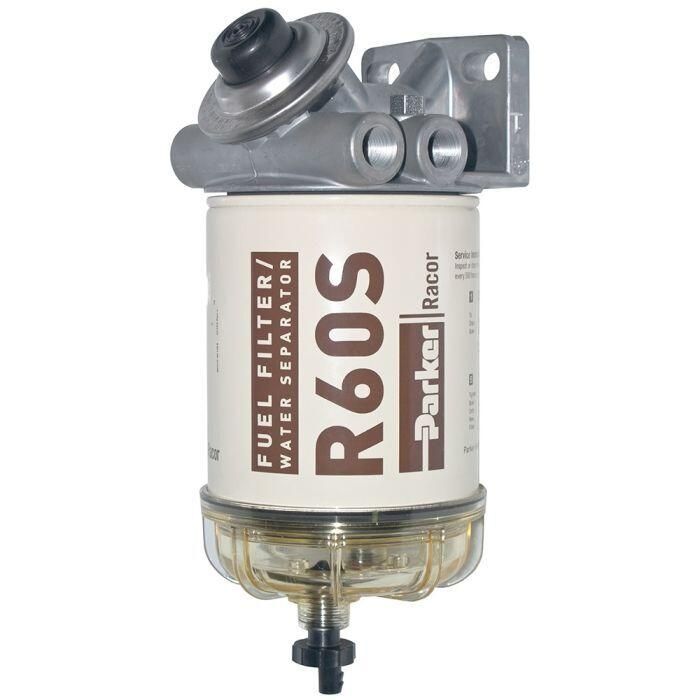 Image of : Racor Diesel Spin-on Fuel Filter/Water Separator Assembly - 460R2