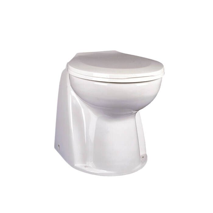 Image of : Raritan Elongated Tall Atlantes Freedom Toilet with Vortex-Vac 