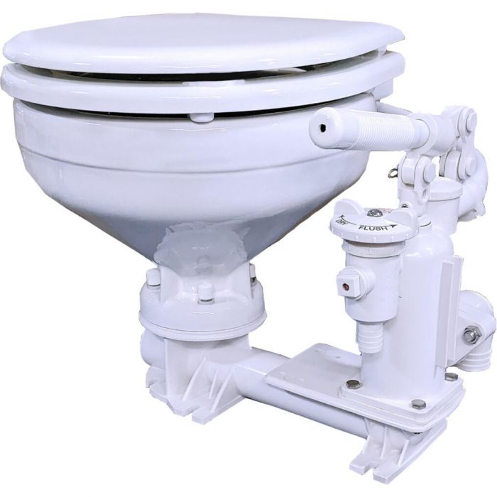 Image of : Raritan PHII Manual Compact Marine Toilet