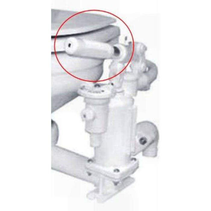 Image of : Raritan Retractable Replacement Toilet Handle - 1208W 