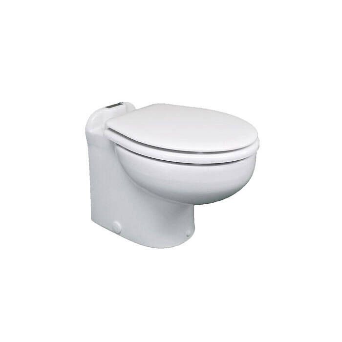 Image of : Raritan Straight Back Raw Water Marine Elegance Toilet with Vortex-Vac 