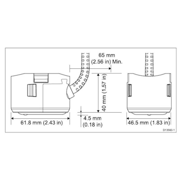 Raymarine CPT-120 Trolling Motor Transducer Mounting Kit - A80363 