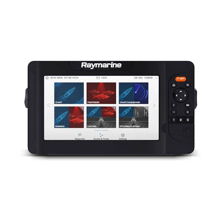 Image of : Raymarine Element 9 HV Sonar/GPS - Navionics Chart (No Transducer) - E70534-00-NAG 
