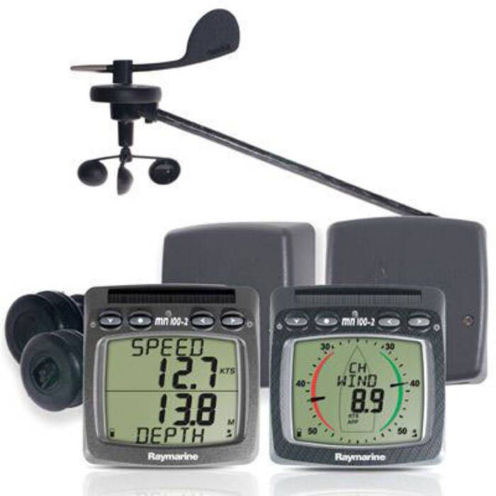 Image of : Raymarine T104 Wireless Speed, Depth and Wind NMEA System - T104-916 