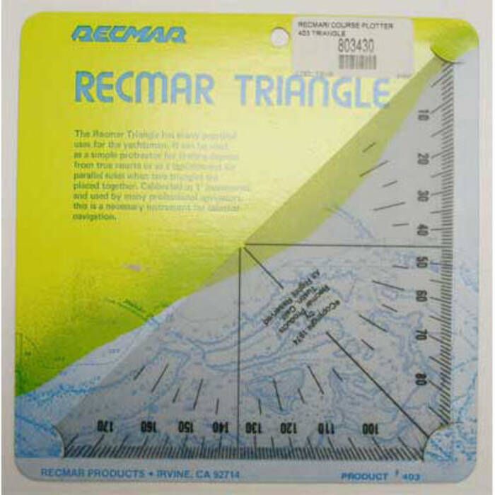 Image of : Recmar 403 Chart Plotting Triangle 
