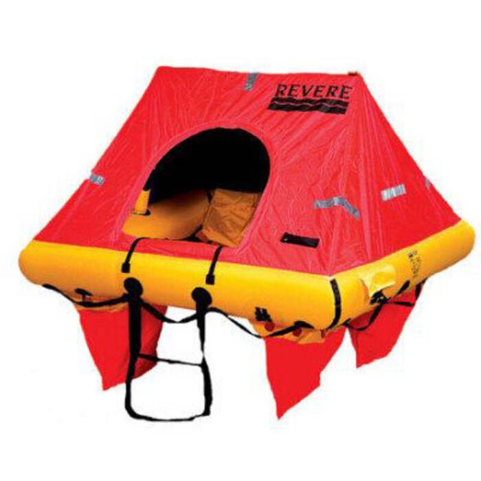 Image of : Revere 4-Person Coastal Elite Life Raft - Canister - 45-CE4C 