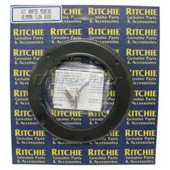 Image of : Ritchie Compass Mount Trim Ring/Adapter - H-ABLK 