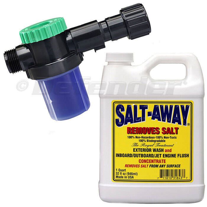Image of : Salt-Away Combo Kit - 1 Quart of Concentrate with Mixing Valve - SA32M 