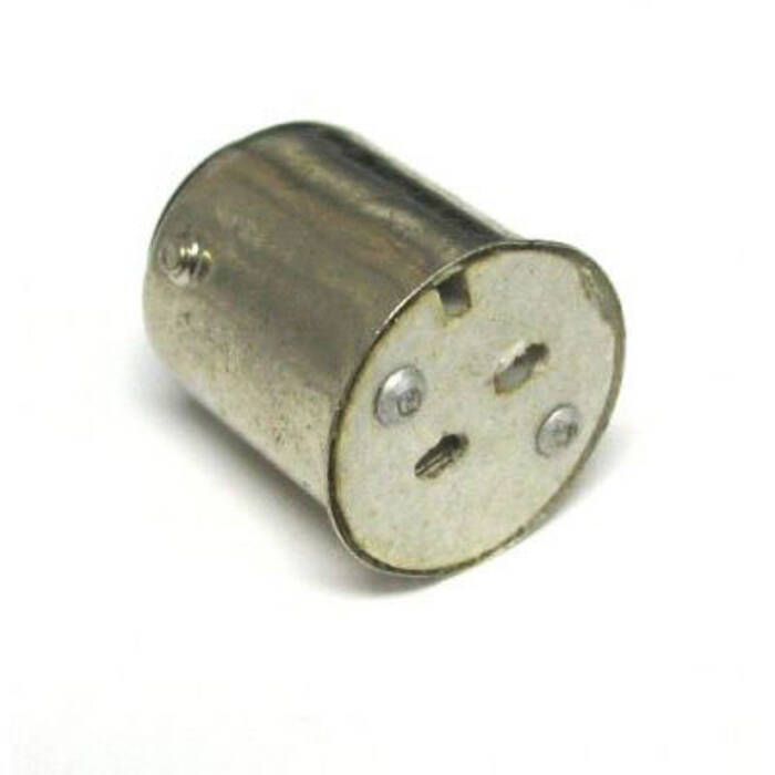 Image of : SCAD Technologies Ba15d Bayonet Bulb Socket Adapter - 10014 