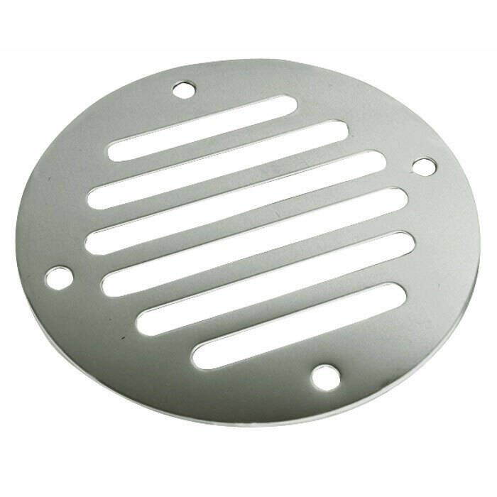 Image of : Sea-Dog Flat Round Louvered Vent/Drain Cover 