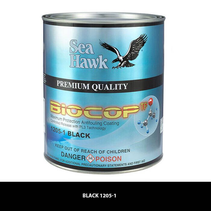 Image of : Sea Hawk Biocop TF Dual Biocide Antifouling Bottom Paint/Additive 