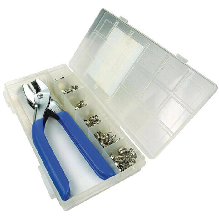 Image of : Seachoice Canvas Snap Kit with Grip Snap Tool - 72 Piece - 59443