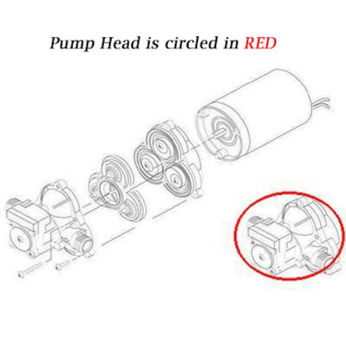 SHURflo Pump Head Kit - 94-236-14 | Defender Marine