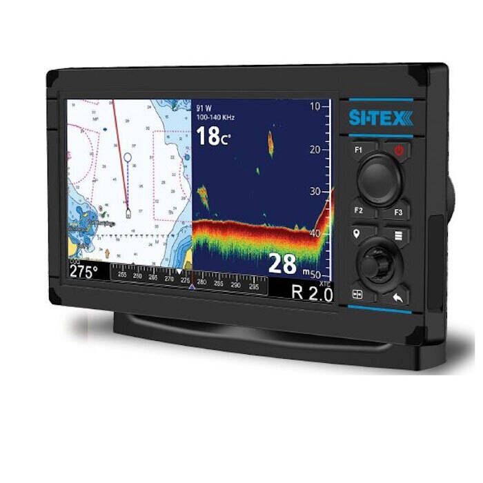 Image of : SI-TEX Chart NavPro 1200F Chartplotter /Fishfinder with C-Map 4D Card - NAVPRO1200F 
