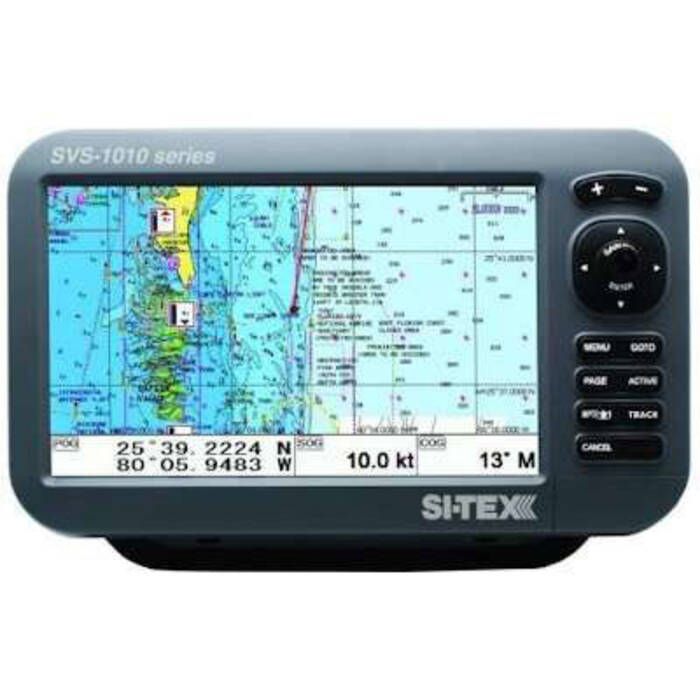 Image of : SI-TEX Chartplotter with External GPS - SVS-1010CE 