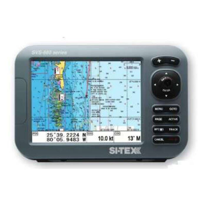 Image of : SI-TEX Chartplotter with External GPS - SVS-880CE 