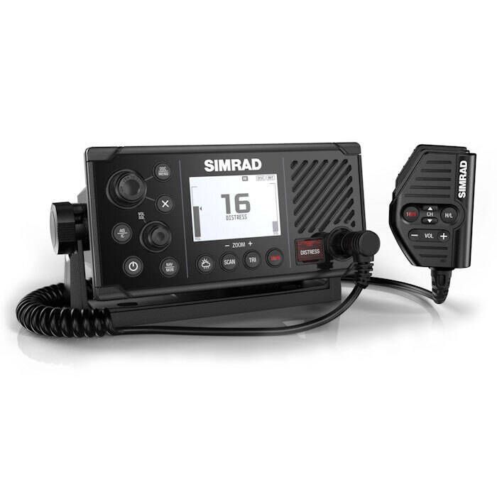 Image of : Simrad RS40 Fixed Mount Marine VHF Radio with DSC and AIS Receive - 000-14470-001 