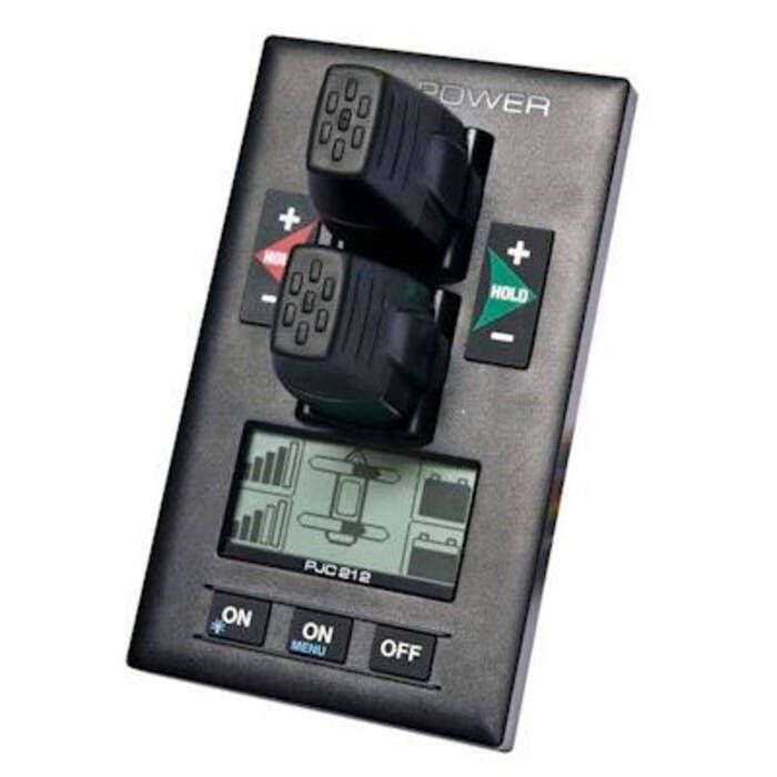 Image of : Sleipner Side-Power S-Link System Dual Joystick Speed Control Panel with Display - SMPJC212 