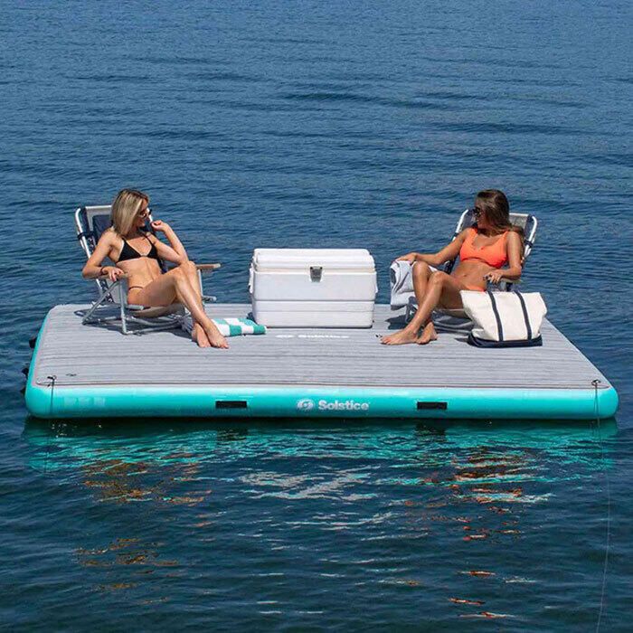 Solstice Luxe Tract Inflatable Dock - 10' x 8' - 38810