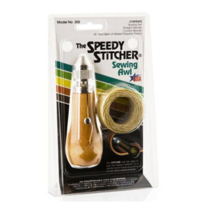 Image of : Speedy Stitcher Sewing Awl Kit with 44 Yards of Thread - T200 