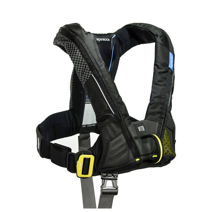 Image of : Spinlock Deckvest VITO Inflatable PFD/Life Jacket with HRS - DW-VT/H170/HRS 