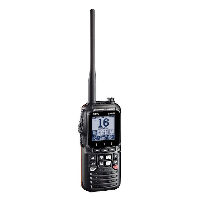 Image of : Standard Horizon HX890 Floating Handheld VHF Radio with GPS, DSC and FM Receiver 