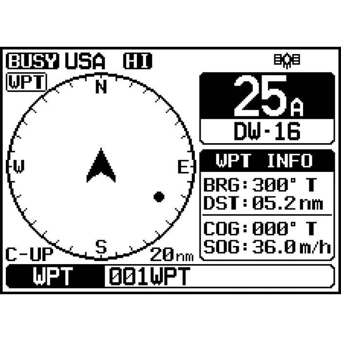 Standard Horizon Quantum Fixed-Mount VHF Radio with AIS/NMEA 2000 - GX6000