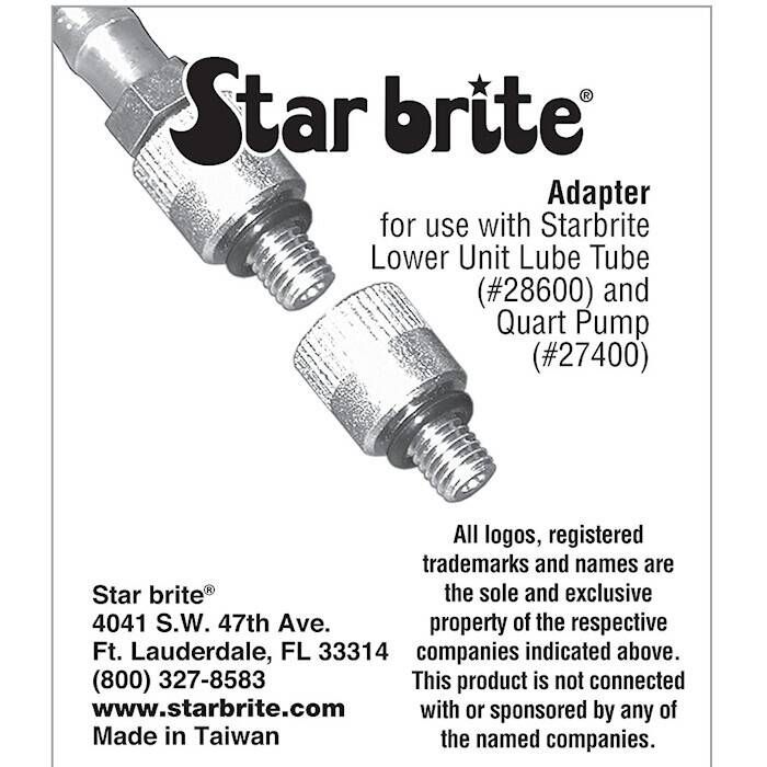 新発売 lower-unit-lube-adapter- パーツ交換・修理・メンテナンスサービス
