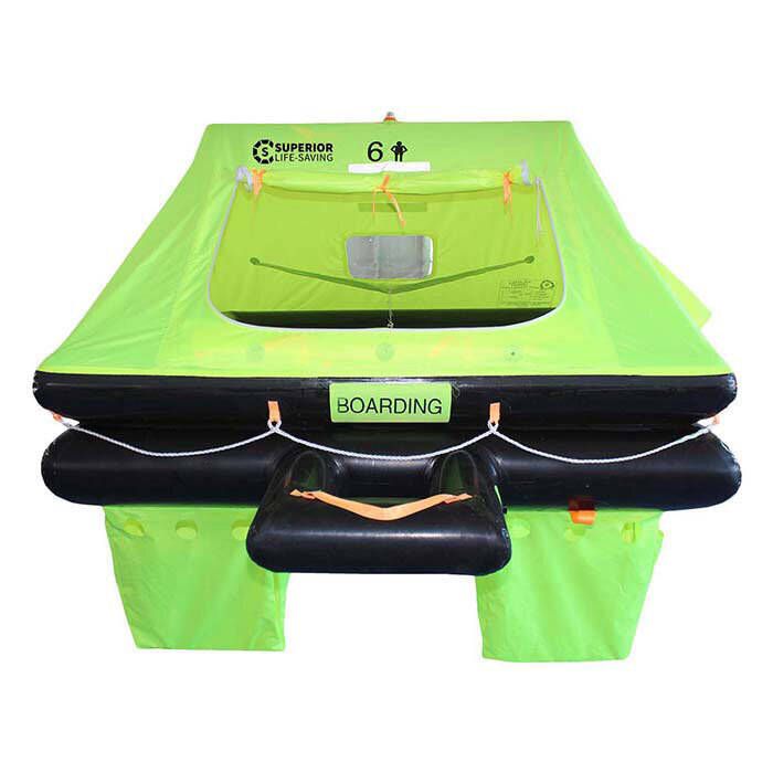 Image of : Superior Life-Saving Equipment 4-Person/Valise Offshore Stream Life Raft - OS-4HV 