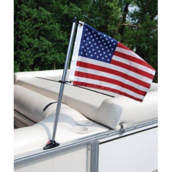 Image of : Taylor Made Flag Pole Socket with Flag/Ensign - 24