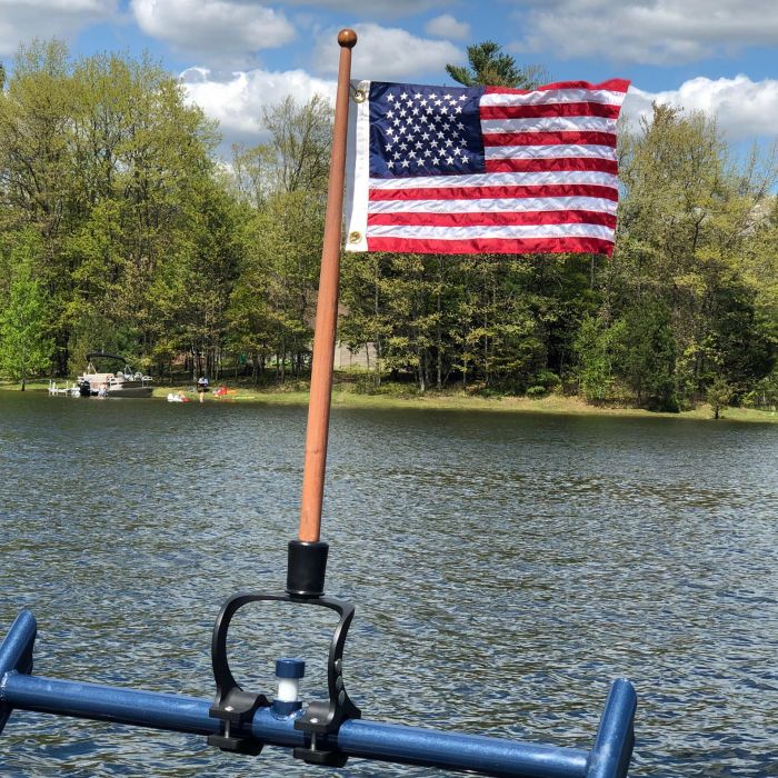 Taylor Made KW Series Flagpole Mount - 943 | Defender Marine