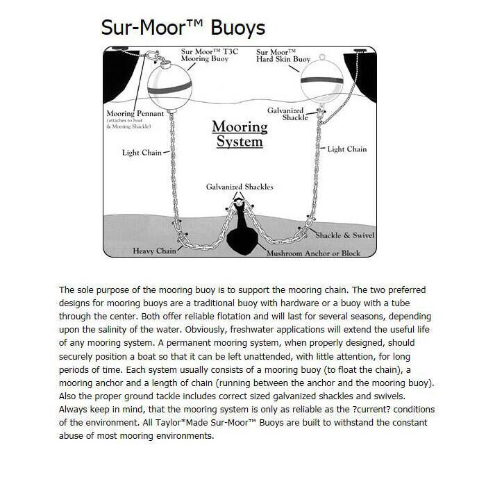 Taylor Made Products 46818 SurMoor T3C Boat Mooring, 52 OFF