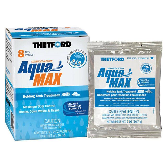 Image of : Thetford Aquamax Holding Tank Treatment Dry Packets - Spring Showers - 96633 