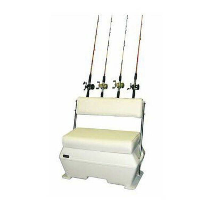 STAINLESS STEEL ROD HOLDER FOR WALL 3 AND 4 SEATS