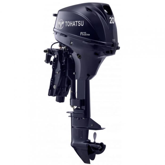 Image of : Tohatsu 20 HP Remote Outboard Motor - MFS20 - 2023 